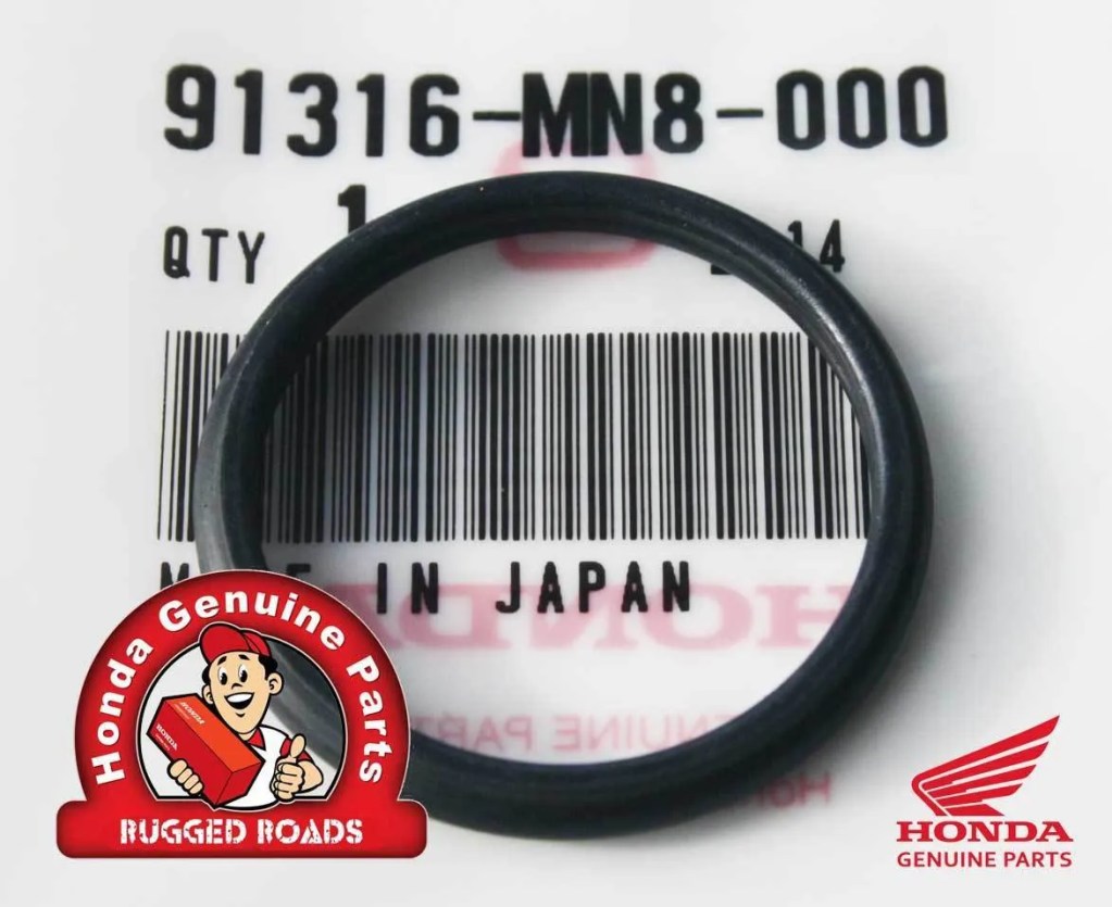 OEM Honda Seal, 28MM Water Pipe 2 - RD03/04/07/07A (1988 - 03)