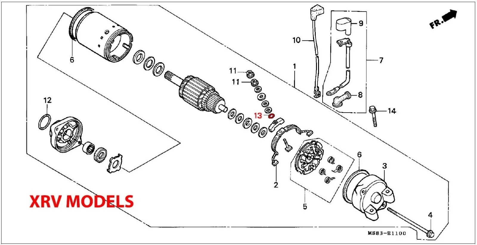 OEM Honda Starter Motor O-Ring - Africa Twin (All Models) - Image 3