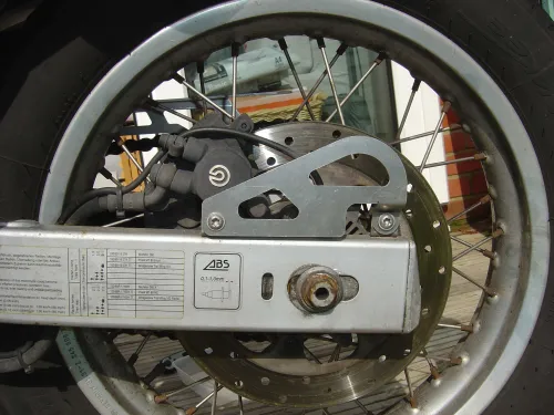 Chain And ABS Sensor Guard - Black