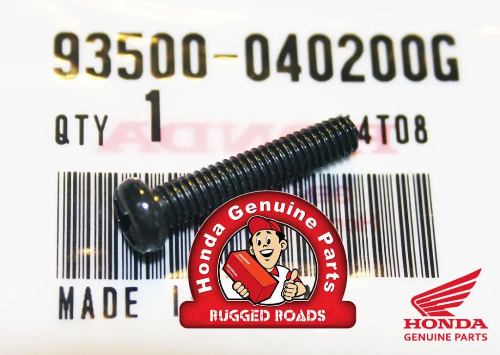 OEM Honda Screw Pan 4X20 Airbox - RD07/07A (1993 - 03)