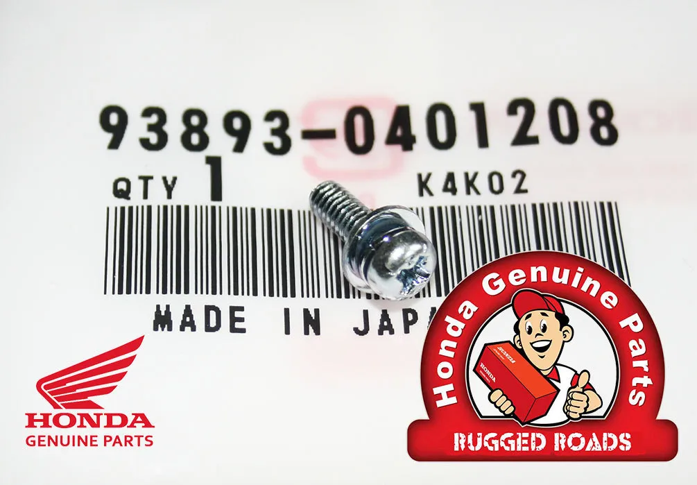 OEM Honda Fr Brake Switch Screw Washer 4X12 – RD03/04/07/07A (1988 – 03)