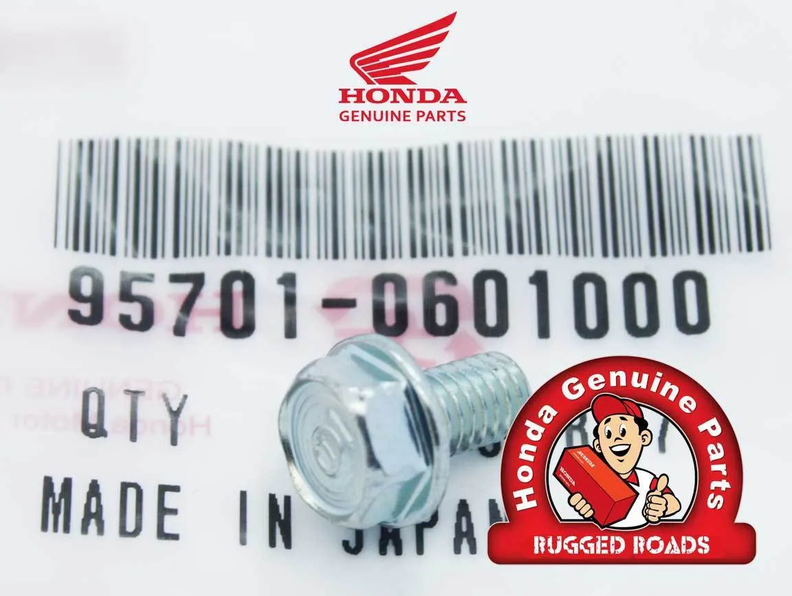 OEM Honda Flange Bolt 6X10 - RD03/04/07/07A (1988 - 03)