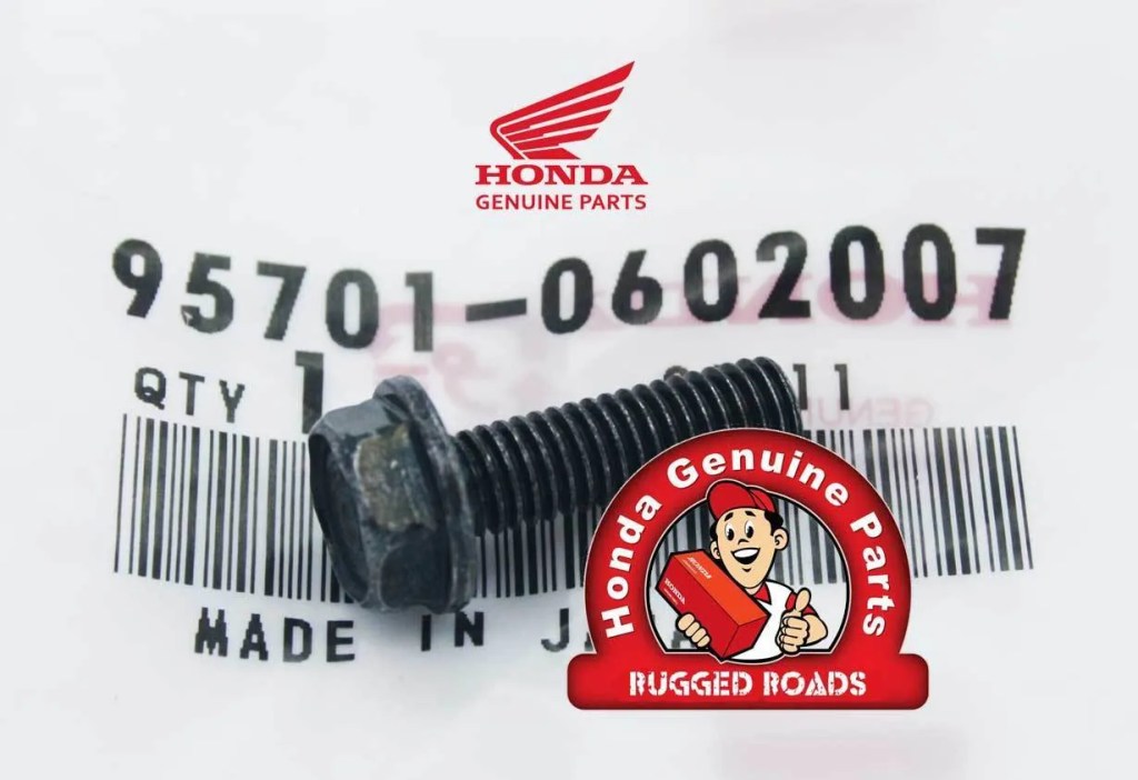 OEM Honda Flange Bolt 6X20 - RD04/07/07A (1990 - 03)