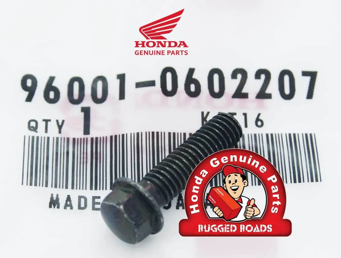 OEM Honda Flange Bolt 6X22 Front Brake Reservoir - RD03/04/07/07A (1988 - 03)