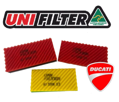 UNIFilter Two Stage Foam  Air Filter - Ducati DesertX