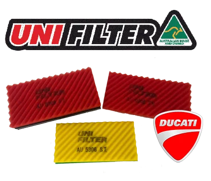 UNIFilter Two Stage Foam  Air Filter - Ducati DesertX