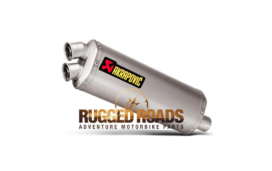 Akrapovič Titanium 'Racing' Slip-On Silencer - CRF1000 Africa Twin (2016> )