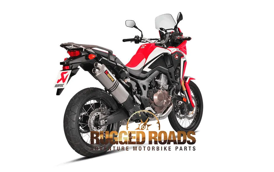 Akrapovič Titanium 'Racing' Slip-On Silencer - CRF1000 Africa Twin (2016> ) - Image 3