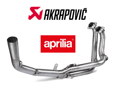 Akrapovic 2-1 Stainless Headers - Aprilia Tuareg 660