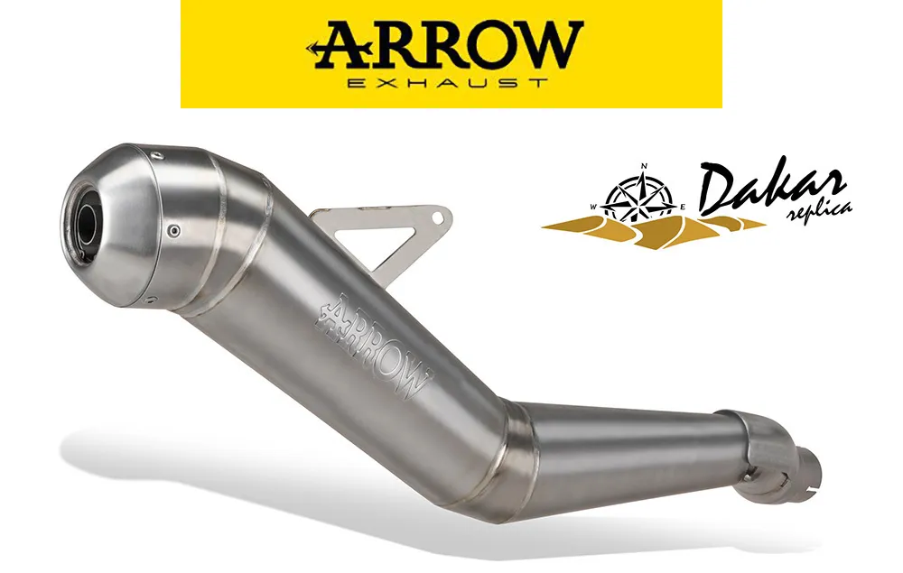 Arrow Dakar Replica Silencer - Ducati DesertX