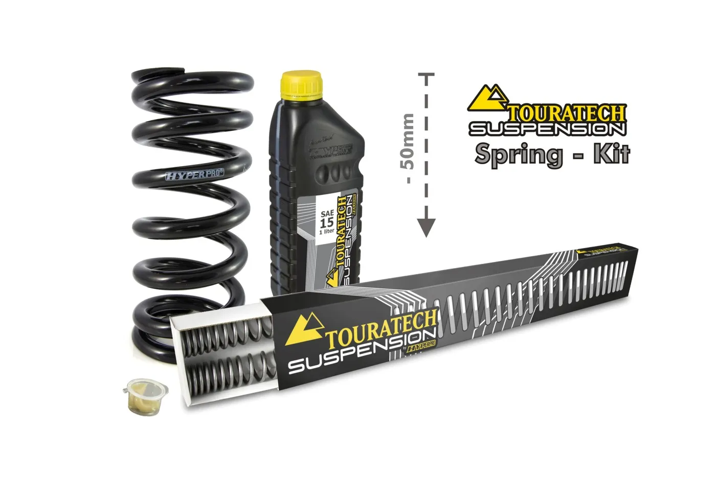 Height Lowering Kit, 50 Mm, BMW F800GS Up To 2012 Replacement Springs