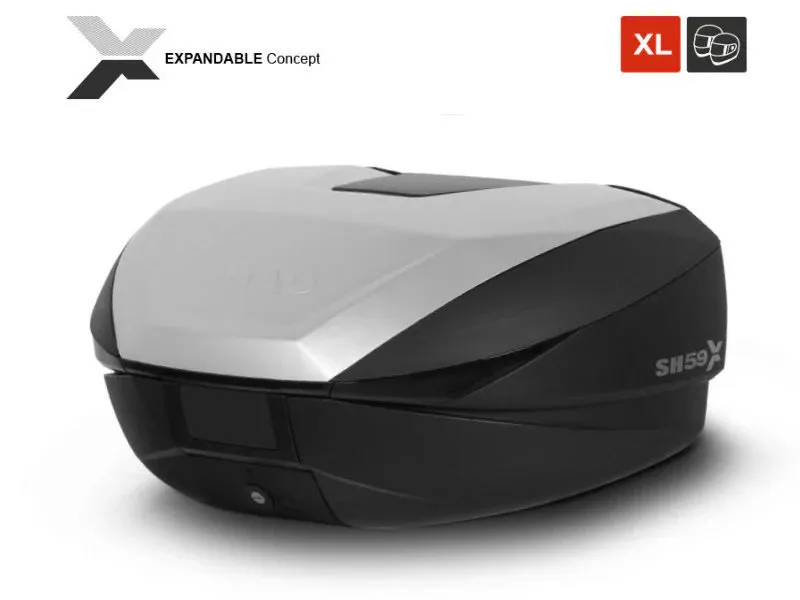 SHAD SH59X Top Box Aluminium - Full Kit - BMW R1300GS - Image 12