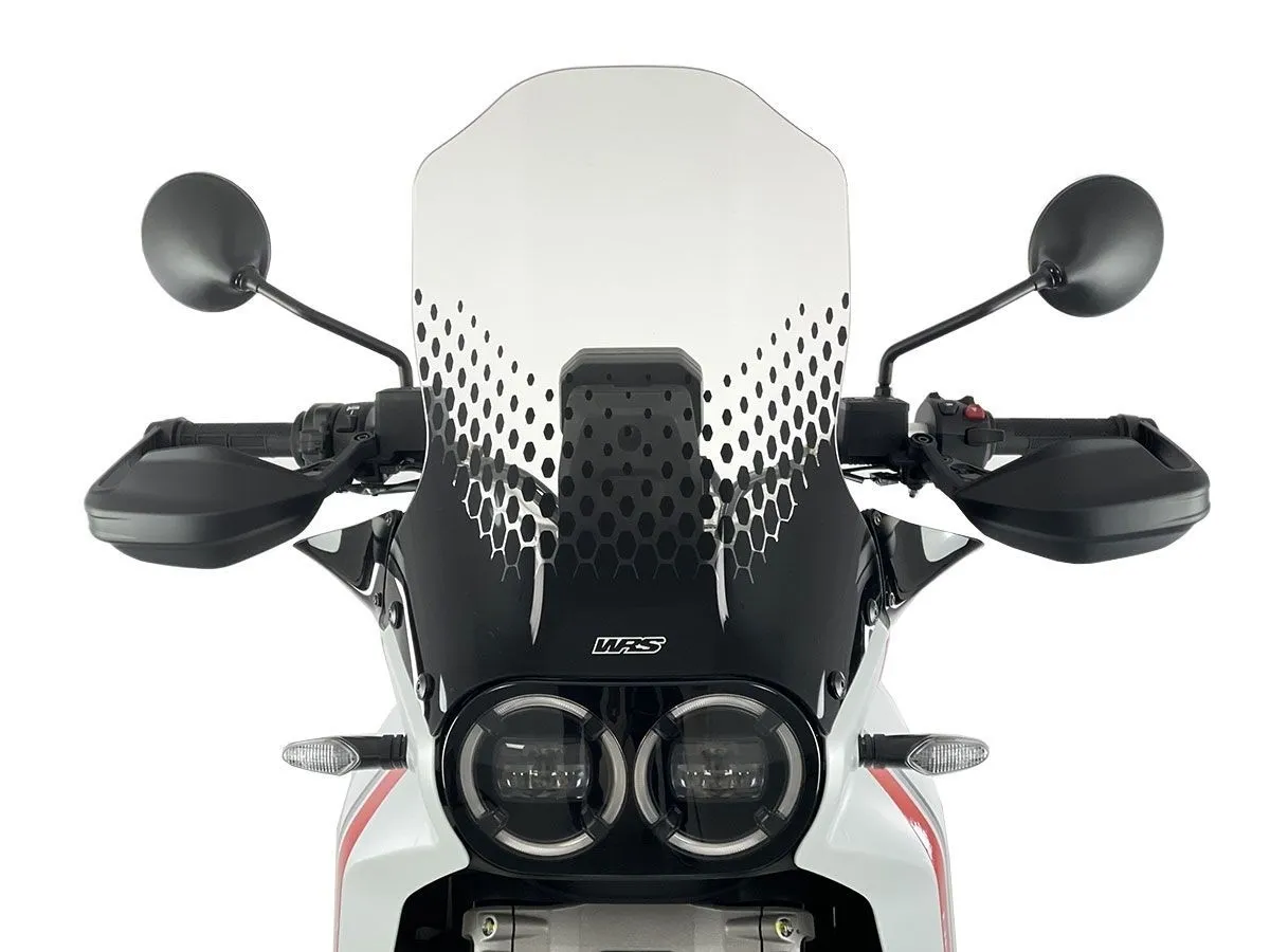 WRS Touring Caponord Screen CLEAR - Ducati DesertX - Image 2