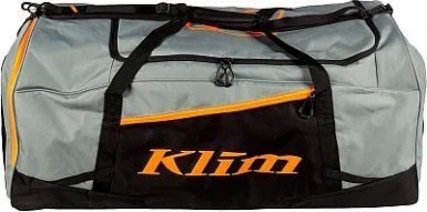 KLIM Drift Gear Bag - SLATE GRAY STRIKE ORANGE