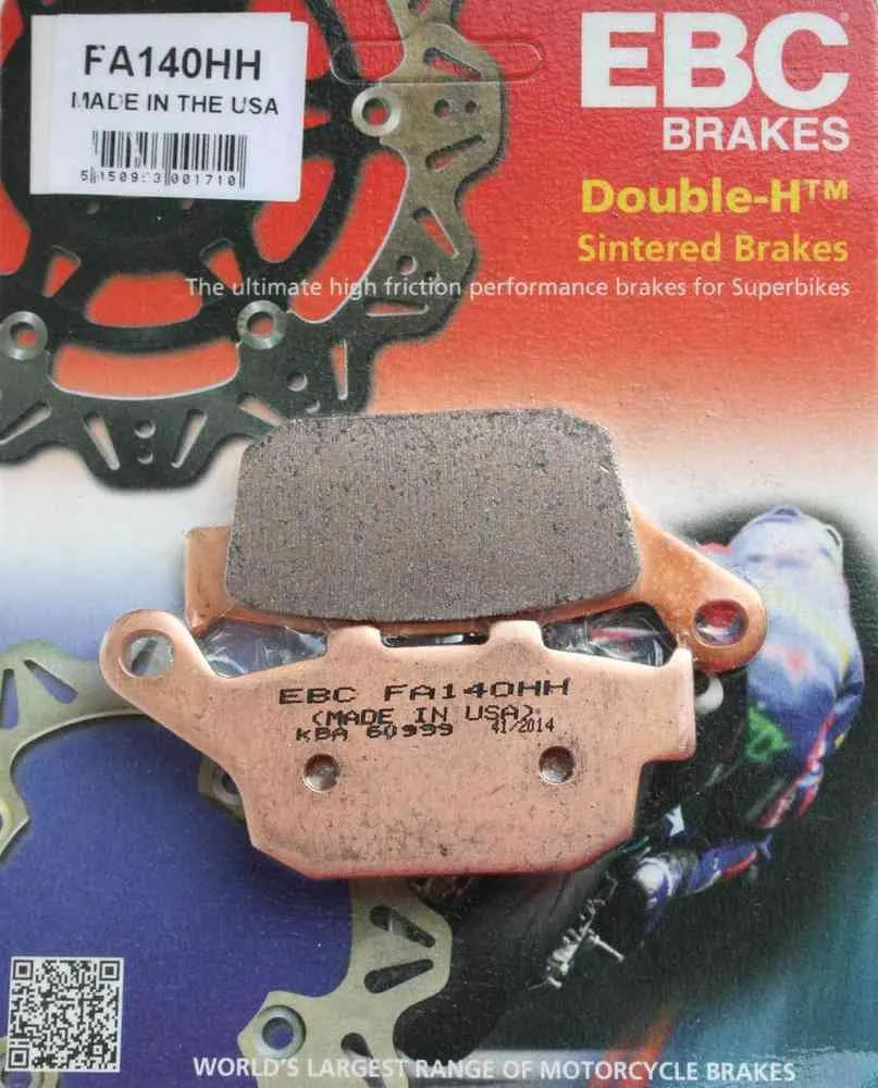 EBC Double-H Sintered Brake Pads REAR - XRV Africa Twin RD03/04/07/07A (1988 - 03)