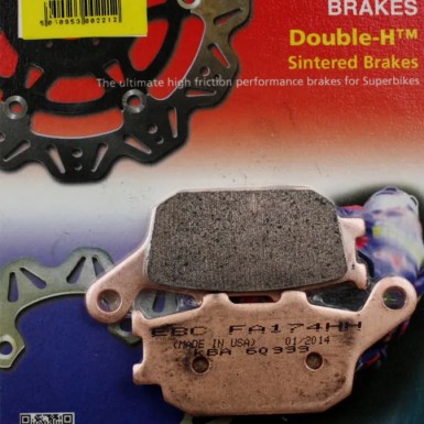 EBC Double-H™ Sintered Brake Pads REAR - Africa Twin CRF1000/CRF1100