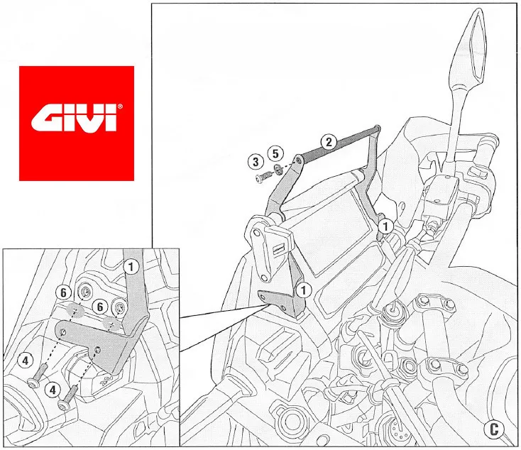 Satnav / Smartphone Mount For CRF1100 Adventure Sport - Image 3