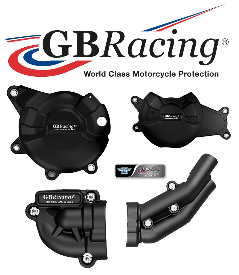 GB Racing Engine Case Guard Set - Tenere 700 (2019-24)