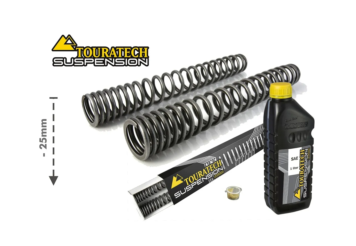 Progressive Fork Springs - 25Mm Lowering - Honda CRF1000L Adv Sport