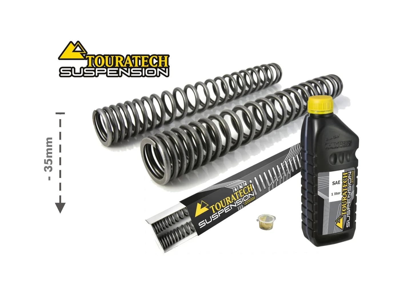 Progressive Fork Springs For Yamaha 700 Tenere From 2019 -35Mm Lowering