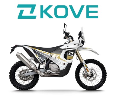 KOVE 450 RALLY - Gold/Black