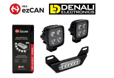 HEX Ezcan II / Denali S4 & B6 Light Kit - CRF1100 Africa Twin