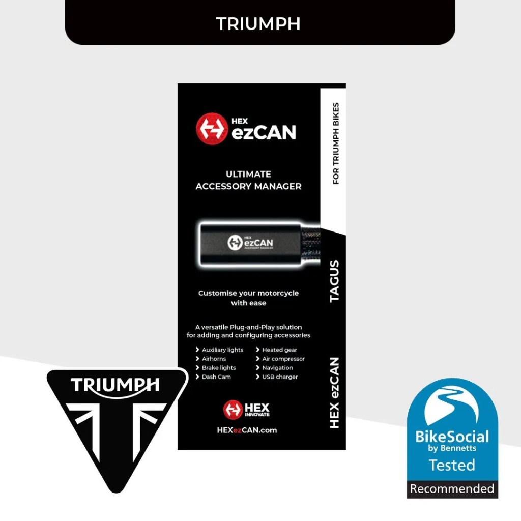 HEX Ezcan Tagus For Triumph Bikes