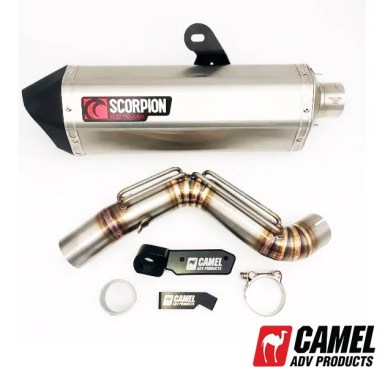 CamelADV High Mount ENDURO Exhaust Kit - Tenere 700 (2019-24)