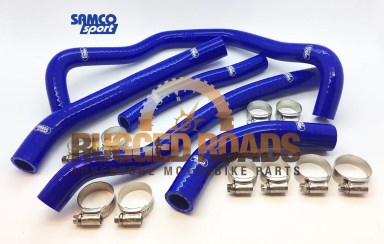 Samco Silicon Hose Kit With Clamps - BLUE - CRF1000 (All Models)