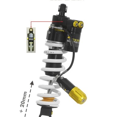 Touratech Shock Absorber - Honda CRF1100L Africa-Twin - Extreme High +20Mm