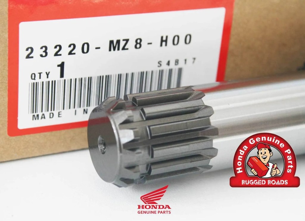 OEM Honda Countershaft Replacement Kit COMPLETE - XRV650 RD03 (1988-89)