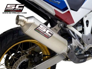 SC Projects - Rally Raid Muffler, Titanium - CRF1100 (All Models)