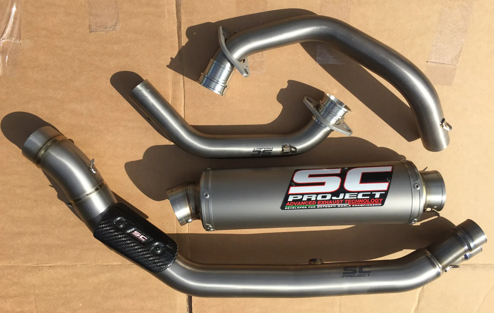 SC Projects - Full Titanium Exhaust System With GP Silencer - CRF1000 (All Models) - Image 8