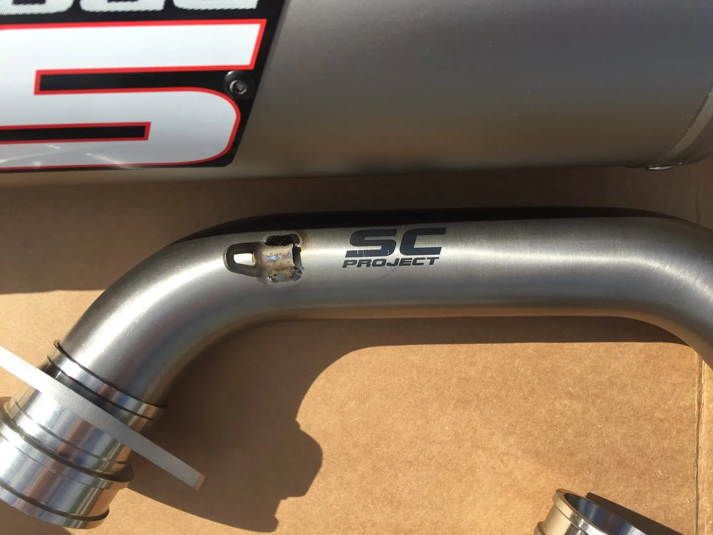 SC Projects - Full Titanium Exhaust System With GP Silencer - CRF1000 (All Models) - Image 10