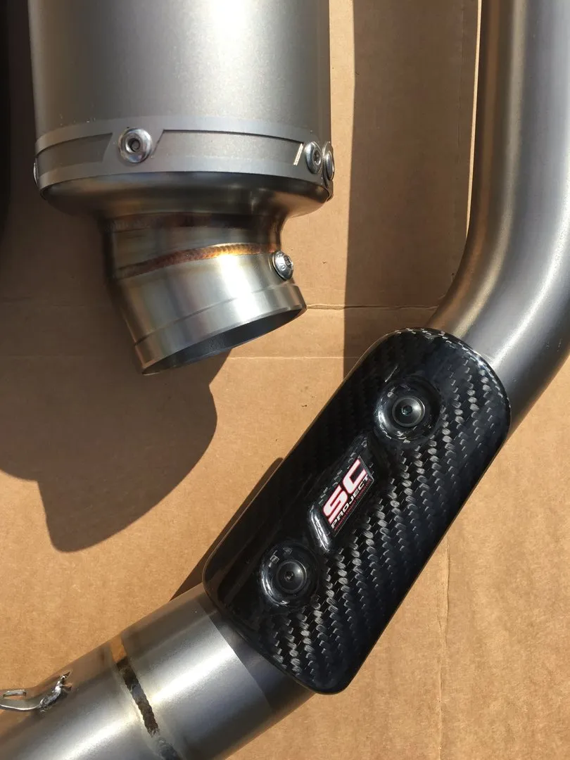 SC Projects - Full Titanium Exhaust System With GP Silencer - CRF1000 (All Models) - Image 9