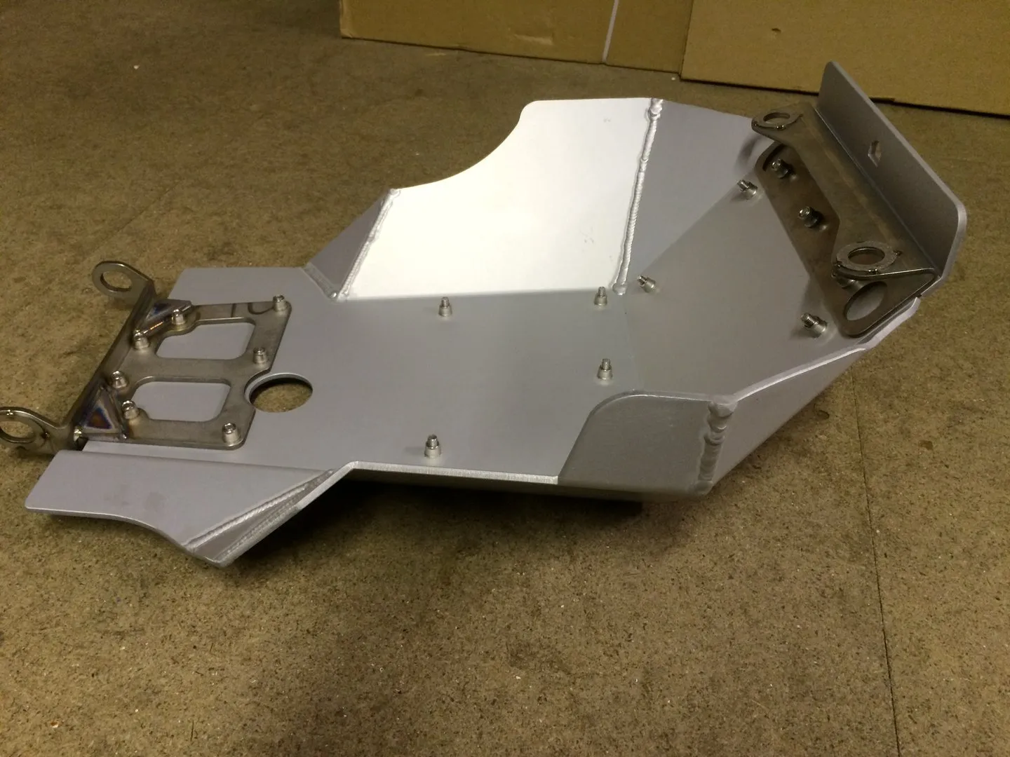 KTM – Bashplate – Silver