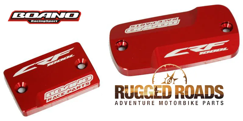 Billet Aluminium Brake Reservoir Caps - CRF1000 (2016/17)