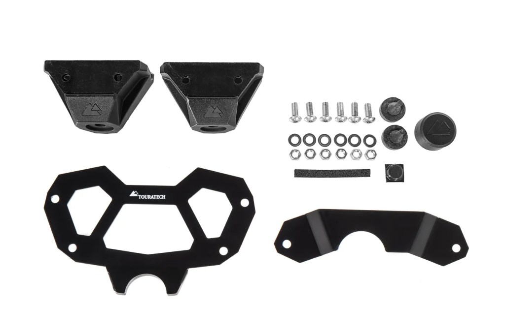 Hard Part Steering Stop For The BMW R1250GS/ R1200GS (LC), Black