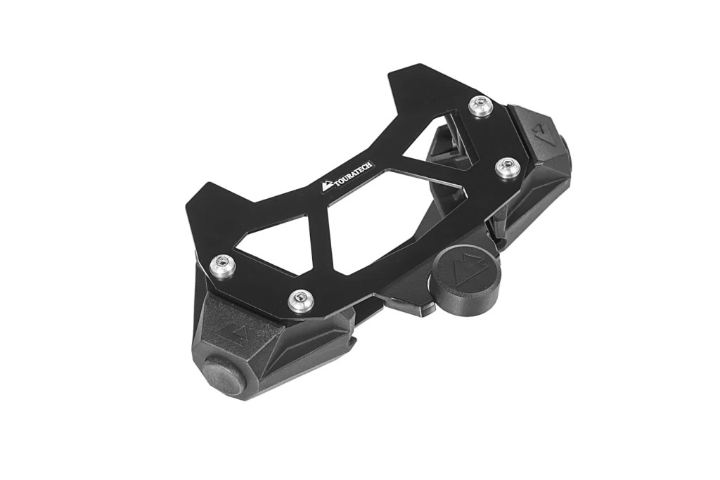 Hard Part Steering Stop For The BMW R1250GS Adventure/ R1200GS Adventure (LC), Black