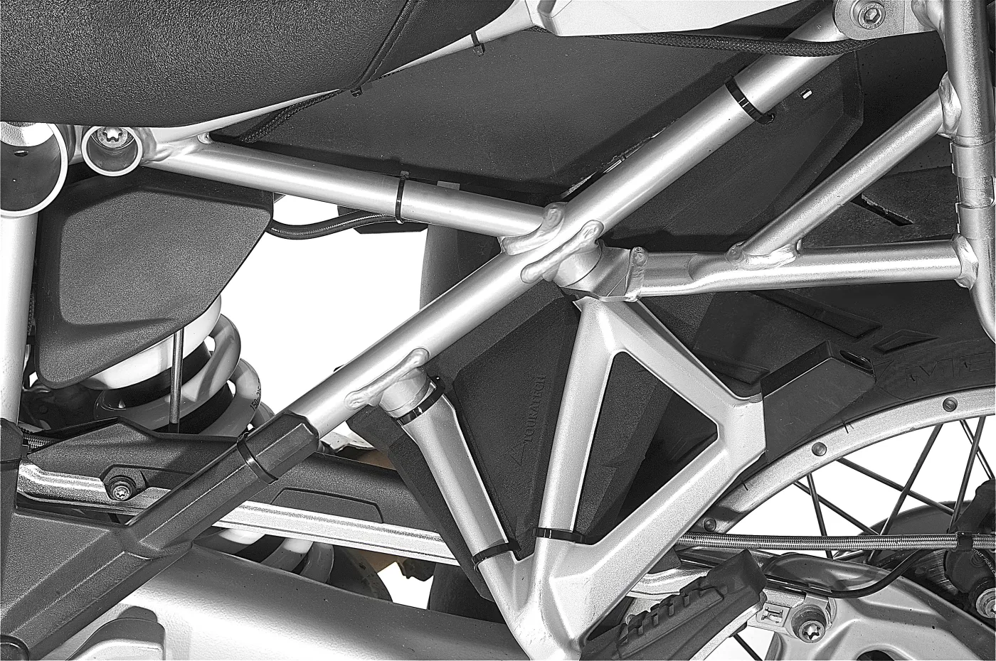Set Of Splash Guards For The Passenger Footpeg - BMW R1250GS/A, R1200GS/A (LC) - Image 2