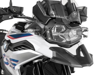 Quick Release Makrolon Headlight Guard - BMW F850GS, F750GS