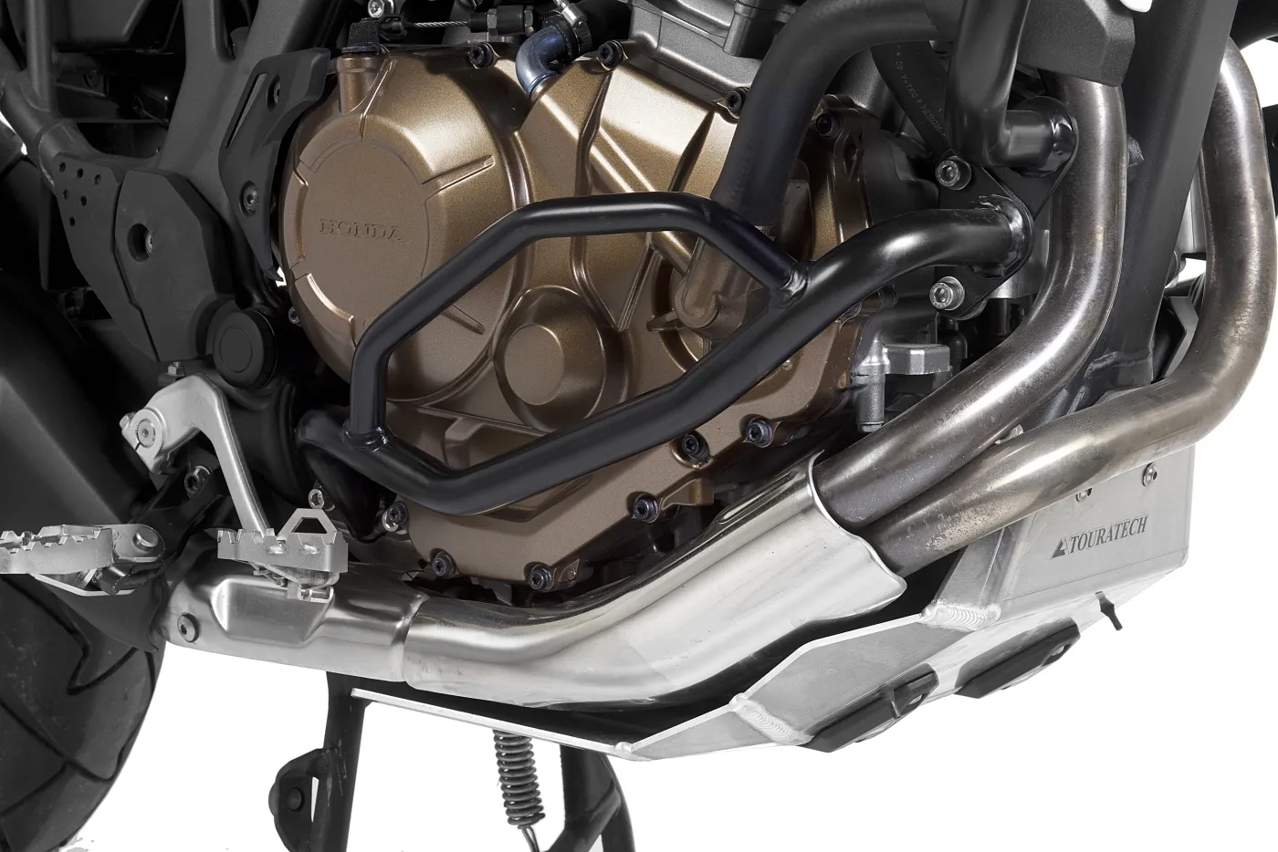 Engine Crash Bar, Stainless Steel Black, For Honda CRF1000L Africa Twin