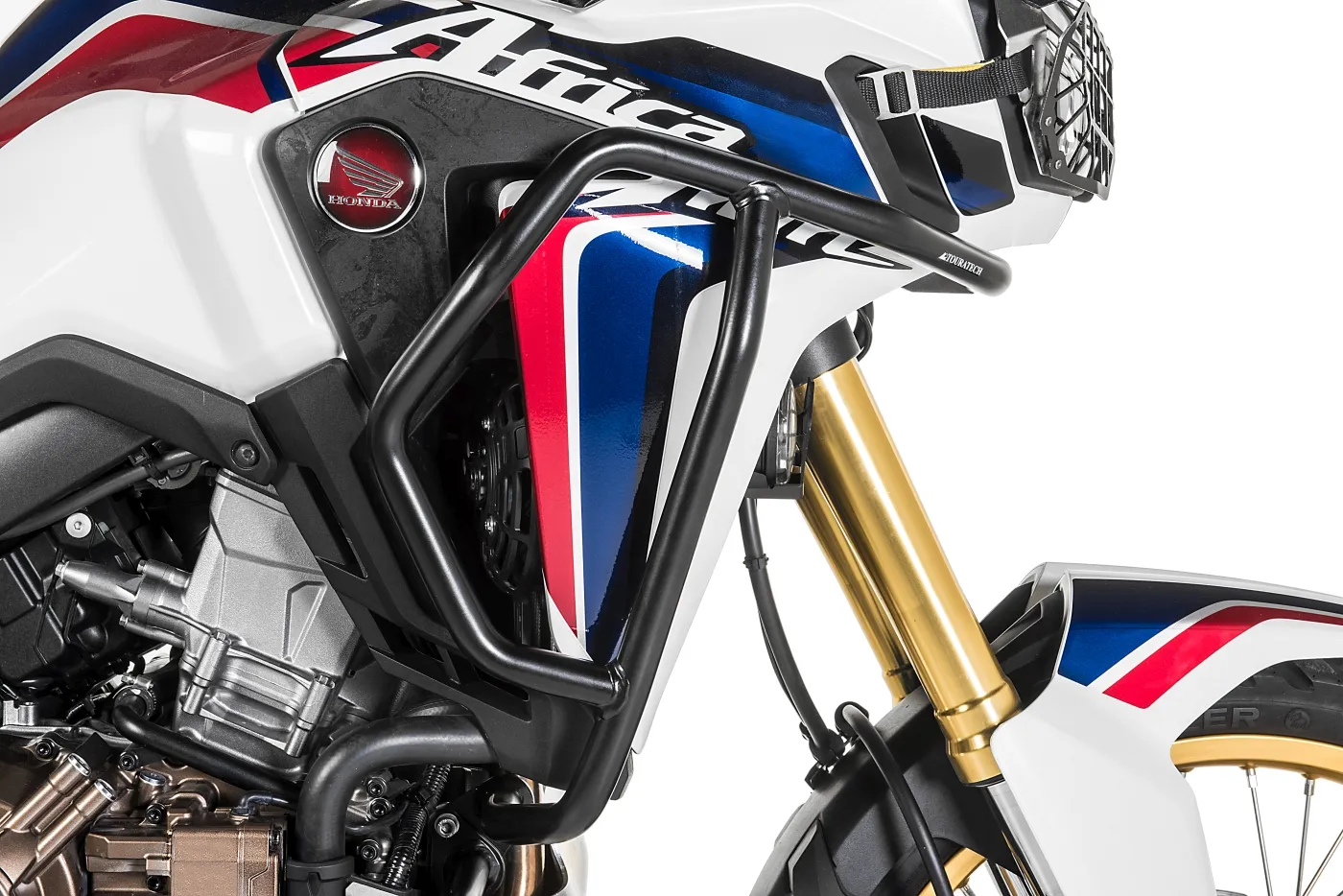 Stainless Steel Crash Bar Black, For Honda CRF1000L Africa Twin - Image 2