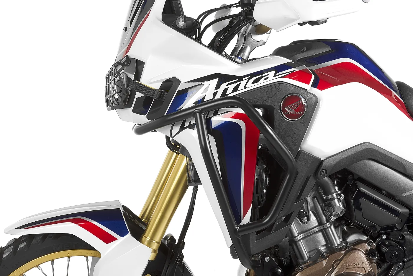 Stainless Steel Crash Bar Black, For Honda CRF1000L Africa Twin - Image 4