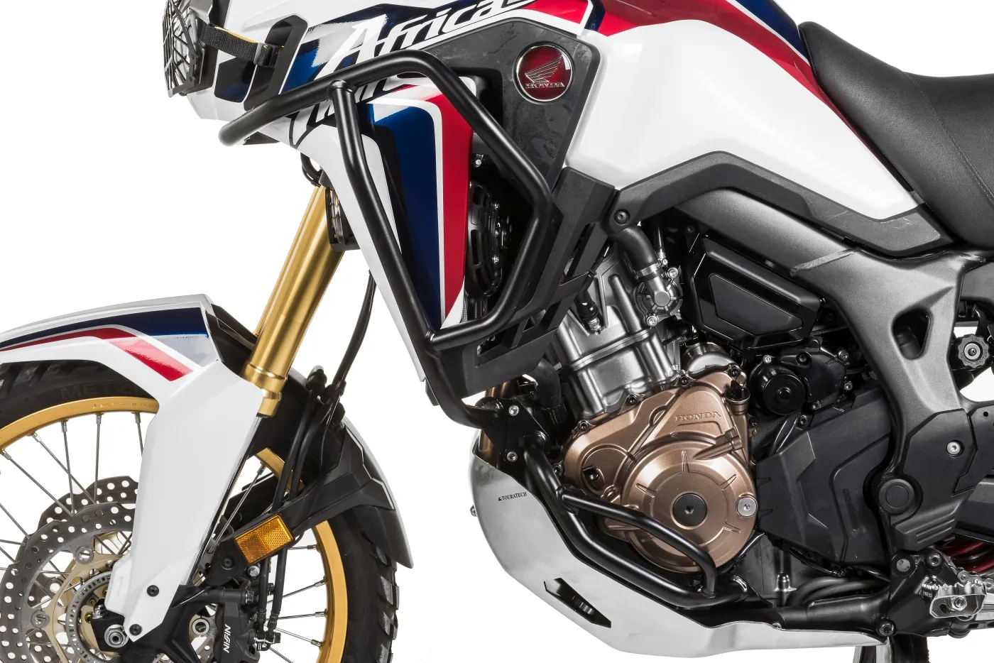 Stainless Steel Crash Bar Black, For Honda CRF1000L Africa Twin - Image 6
