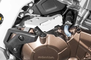 Cluth Cable Guard - Lower End - Silver - Honda Africa Twin CRF1000L/Adv Sport