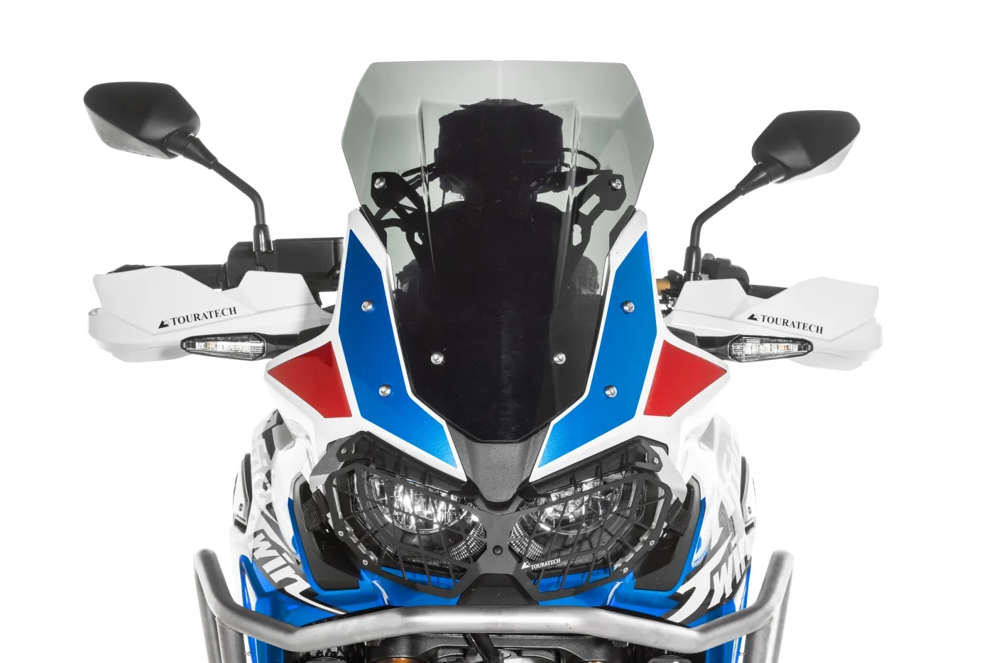 White Hand Protectors GD - Honda CRF1100L & CRF1000L All Models - Image 2