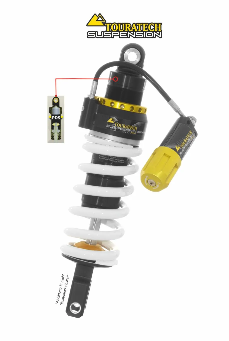 Touratech Suspension Shock Absorber For Honda CRF1000L From 2018 Type Level2/PDS