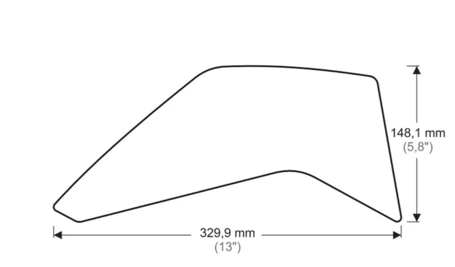 One Design - Side Tank Pad CRF1000 / CRF1100 - Image 4