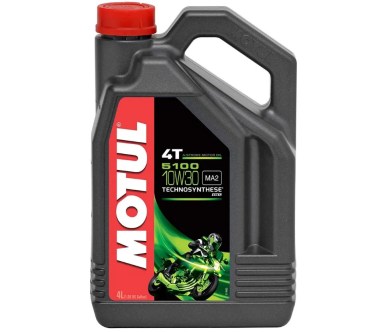Motul 5100 10W30  Technosynthese Motorbike Oil - 4Ltr